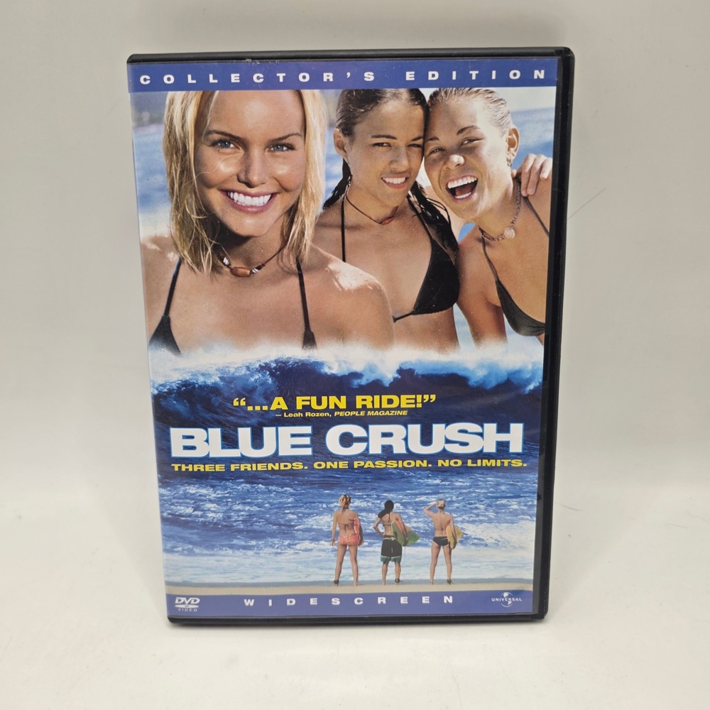 Universal Blue Crush DVD Collectors Edition Surfing Hawaii Movie Kate Bosworth